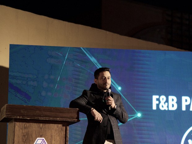 The floor at Cairo Blockchain Week