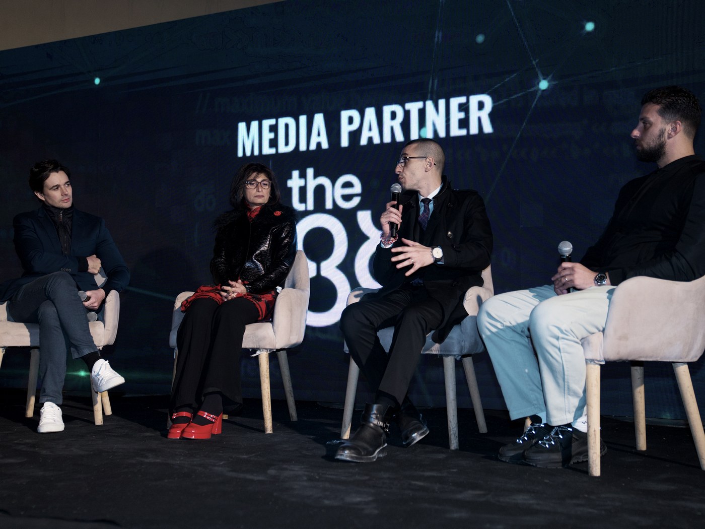A panel at Cairo Blockchain Week, funded and organised by Mercatura Forum